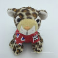 Juguete de bebé personalizado Juguete de peluche suave animal de selva leopardo